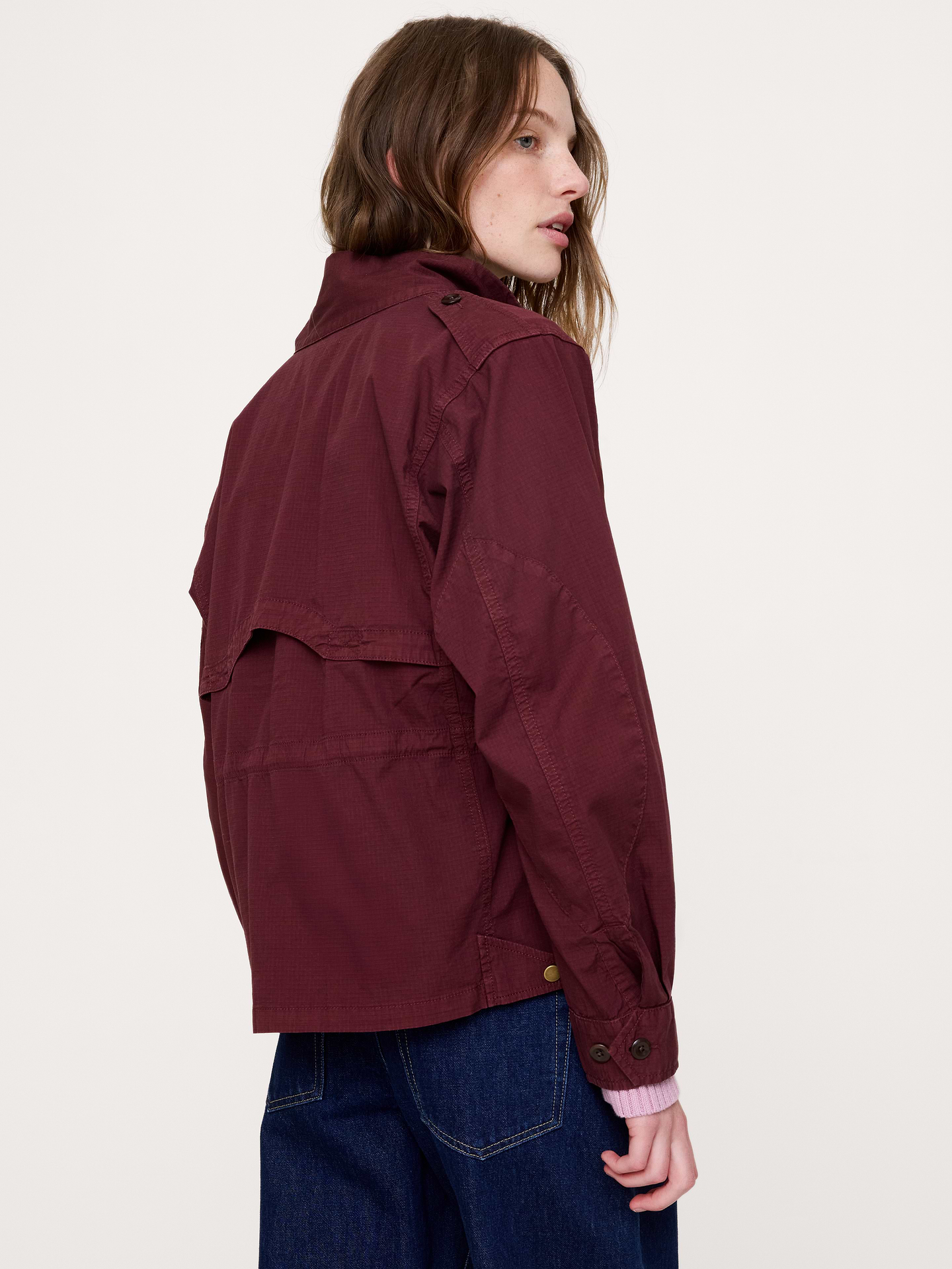 Image number 3 showing, Ripstop Cotton Flight Jacket