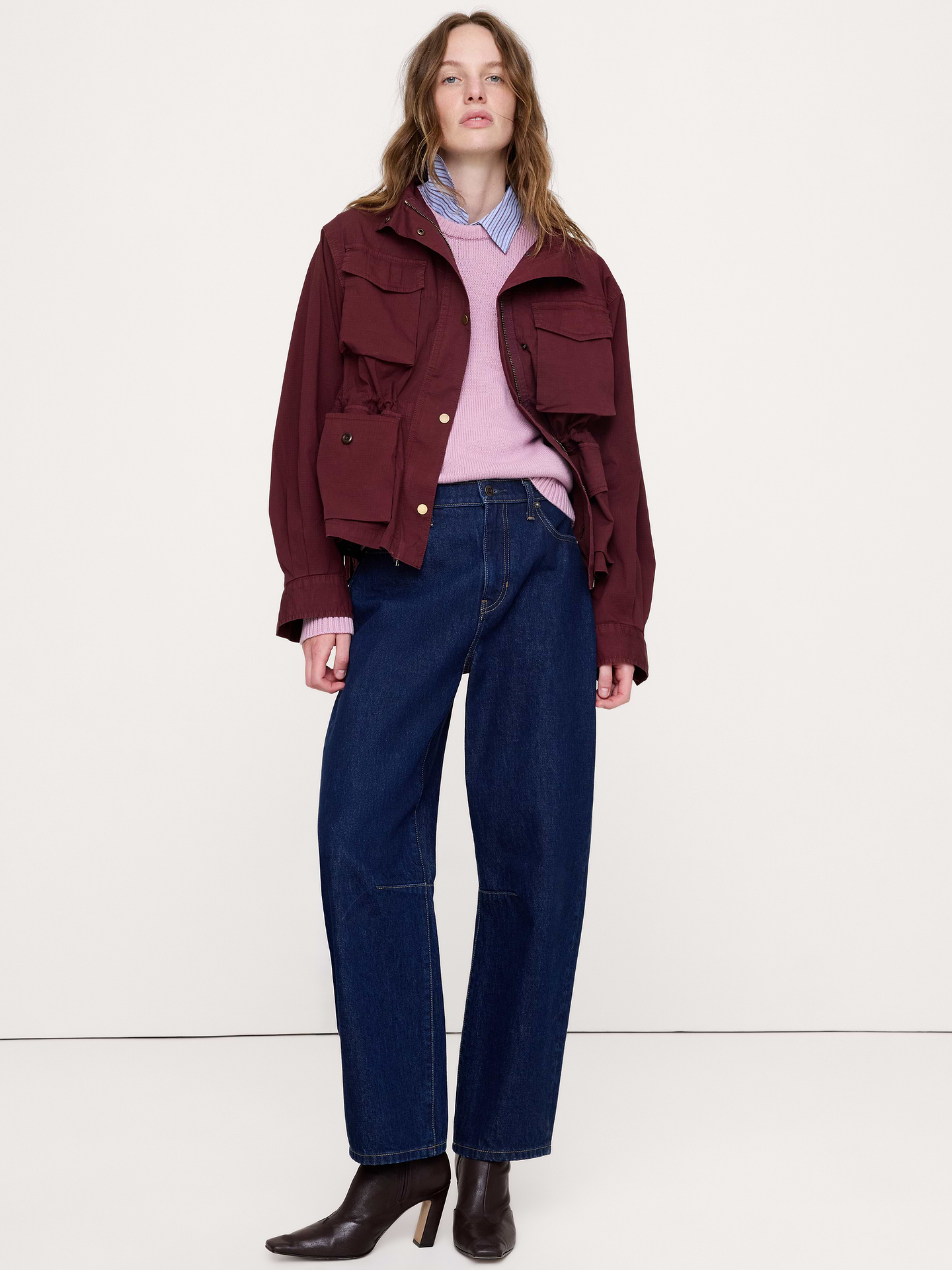 Image number 1 showing, Ripstop Cotton Flight Jacket