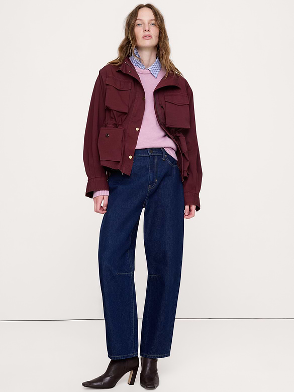 Blouson d’aviateur en coton indéchirable