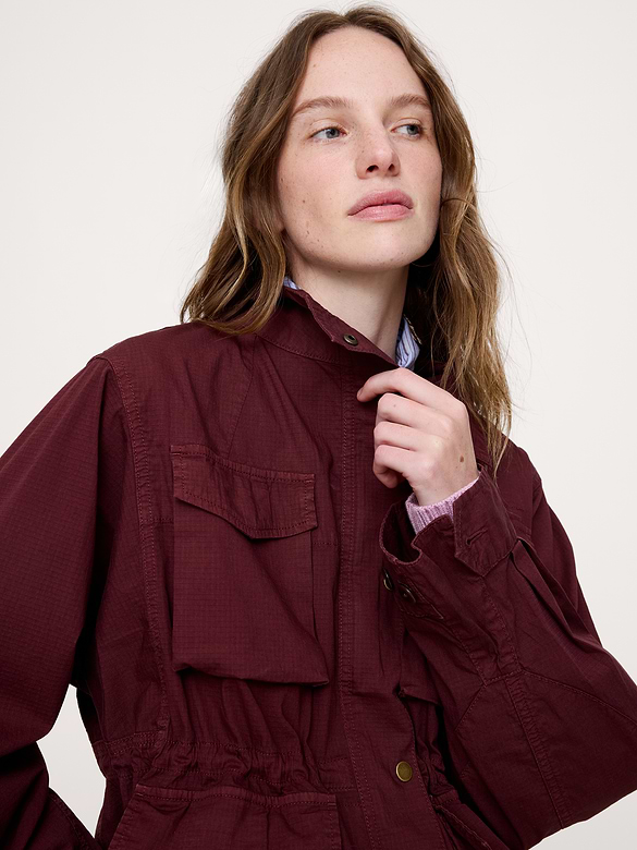 Blouson d’aviateur en coton indéchirable