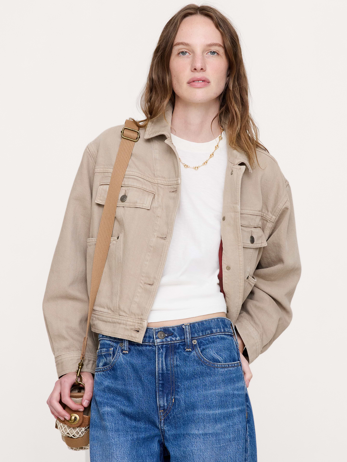 L'image numéro 1 présente Veste en denim Retour aux archives