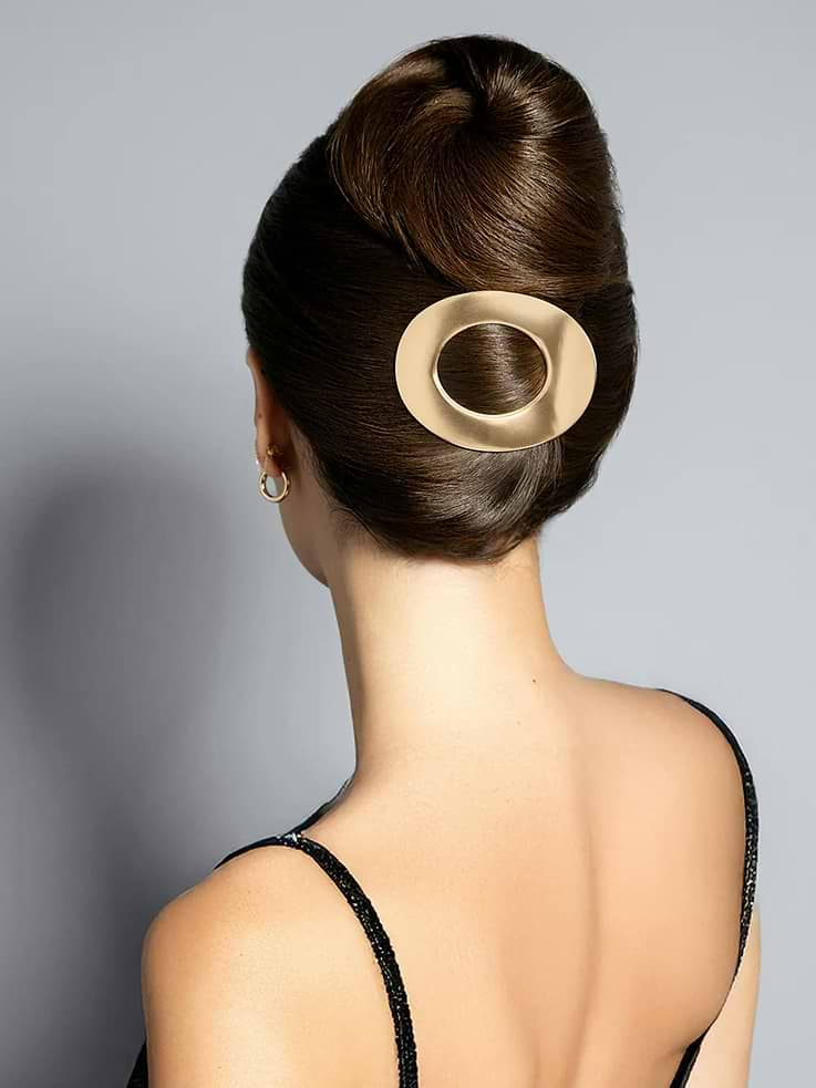 Image number 3 showing, The Hair Edit Ellipse Flat Lay Claw Clip
