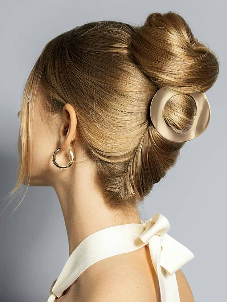 Image number 2 showing, The Hair Edit Ellipse Flat Lay Claw Clip