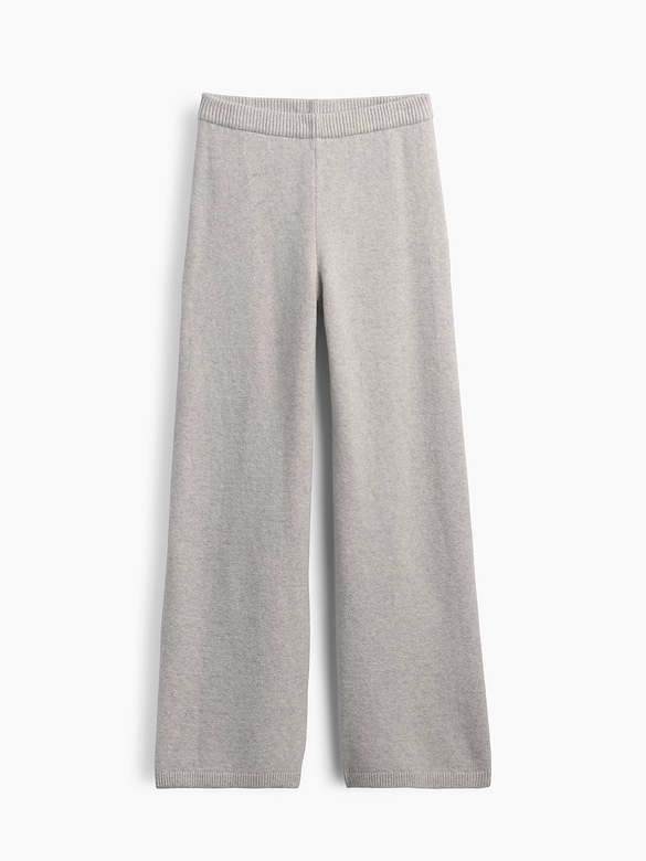 Kids CashSoft Wide-Leg Sweater Pants