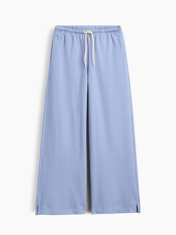 Image number 2 showing, Kids Heavyweight Wide-Leg Pants
