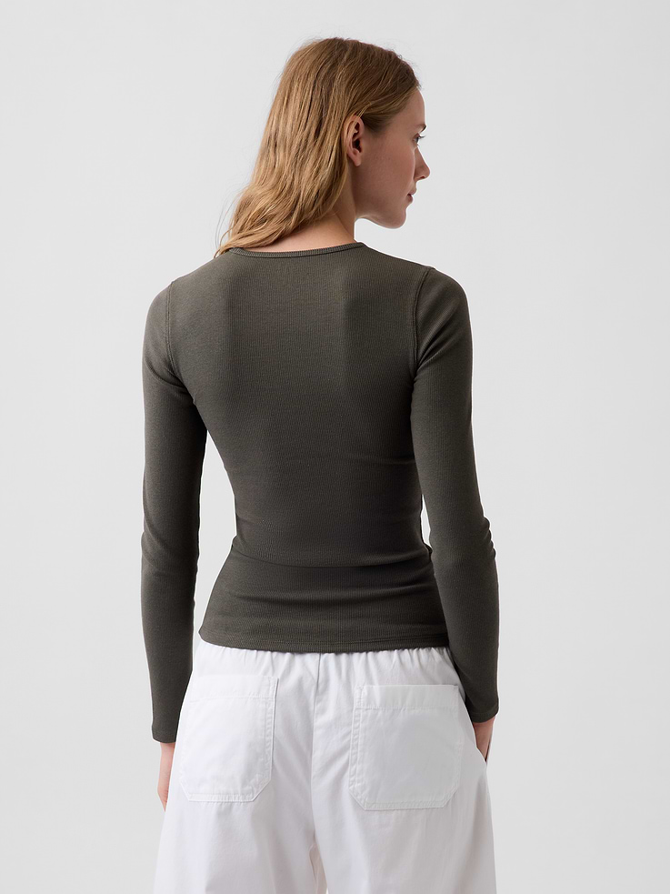 Image 3 of 4, Modern Rib T-Shirt