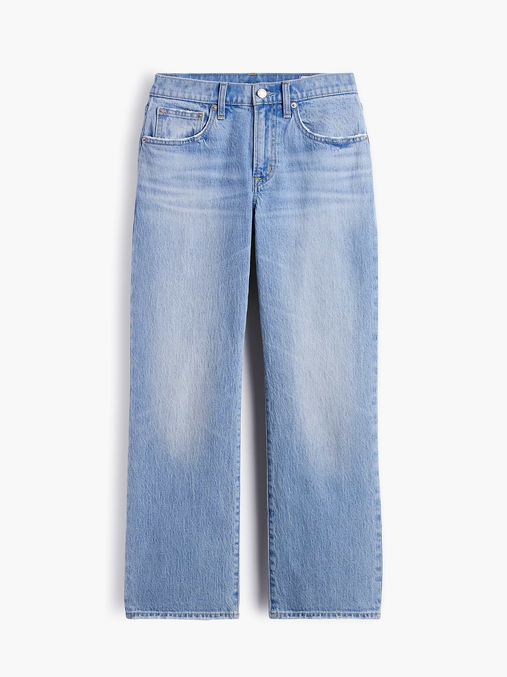 Image number 6 showing, Mid Rise Flare Crop Jeans