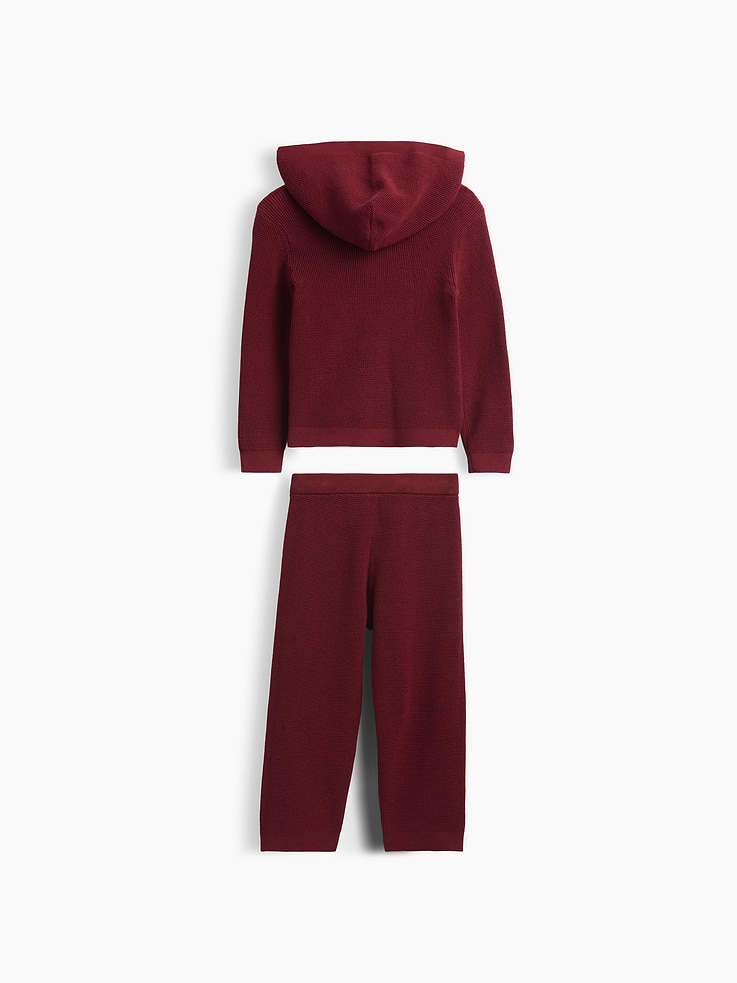 L'image numéro 2 présente Ensemble avec chandail henley à capuchon pour Bébé et Tout-petit