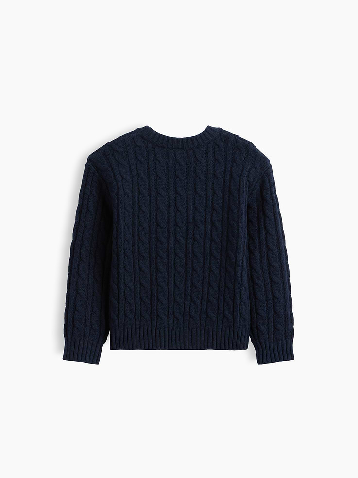 Image number 4 showing, Baby & Toddler CashSoft Cable-Knit Sweater