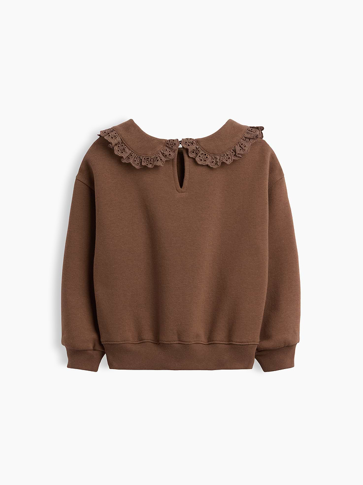 Image number 2 showing, Baby & Toddler VintageSoft Collared Sweatshirt