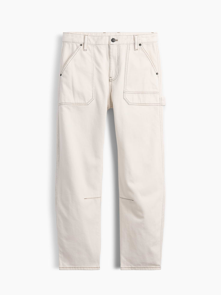 Image number 6 showing, Mid Rise Barrel Utility Ankle Pants