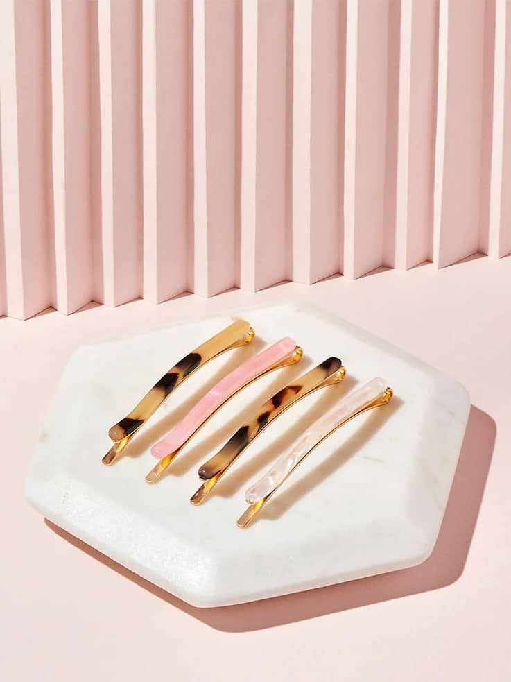 Image number 2 showing, The Hair Edit Marble Pins Set