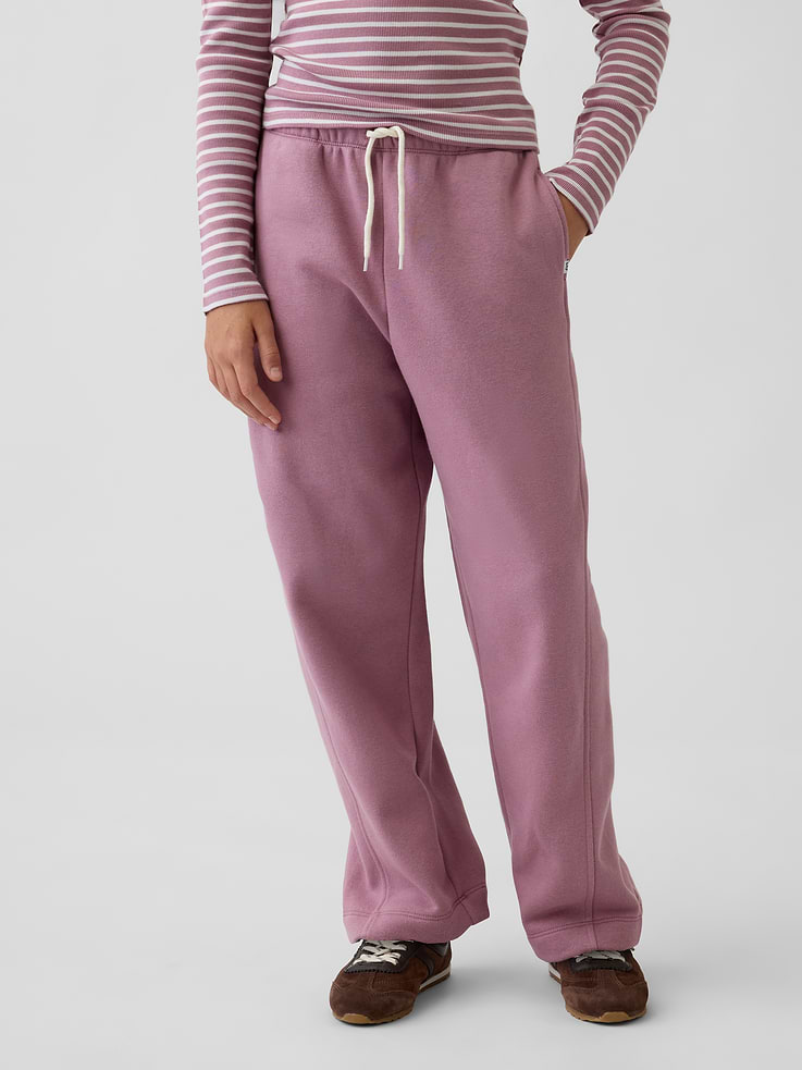 L'image numéro 3 présente Pantalon décontracté en coton ouaté à coupe baril VintageDoux pour Enfant