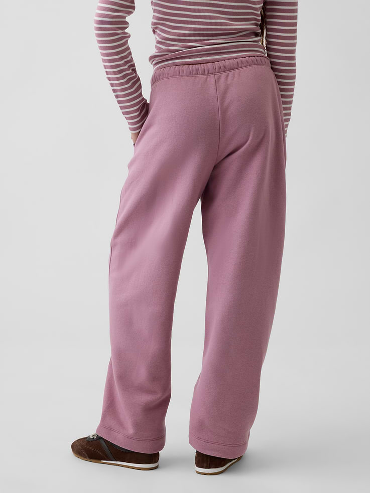 L'image numéro 4 présente Pantalon décontracté en coton ouaté à coupe baril VintageDoux pour Enfant