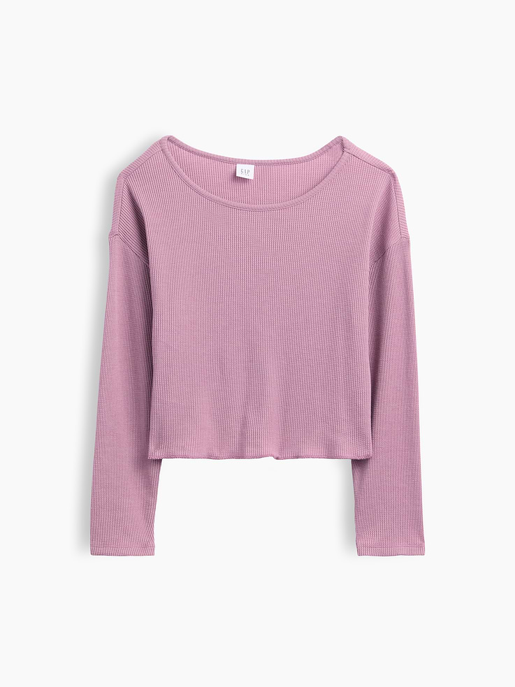 Image 2 of 4, Kids Oversized Waffle T-Shirt