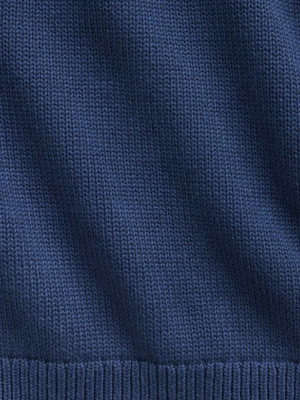 Kids 100% Cotton Oversized Rollneck Sweater