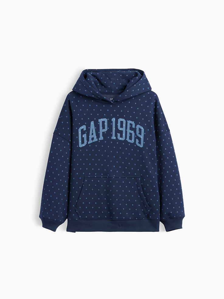 L'image numéro 5 présente Veste surdimensionnée Vintage doux à logo pour Enfant