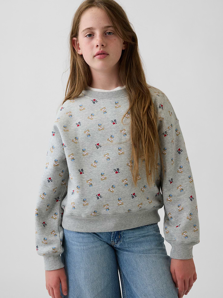 Image number 1 showing, Kids VintageSoft I Heart NY Sweatshirt