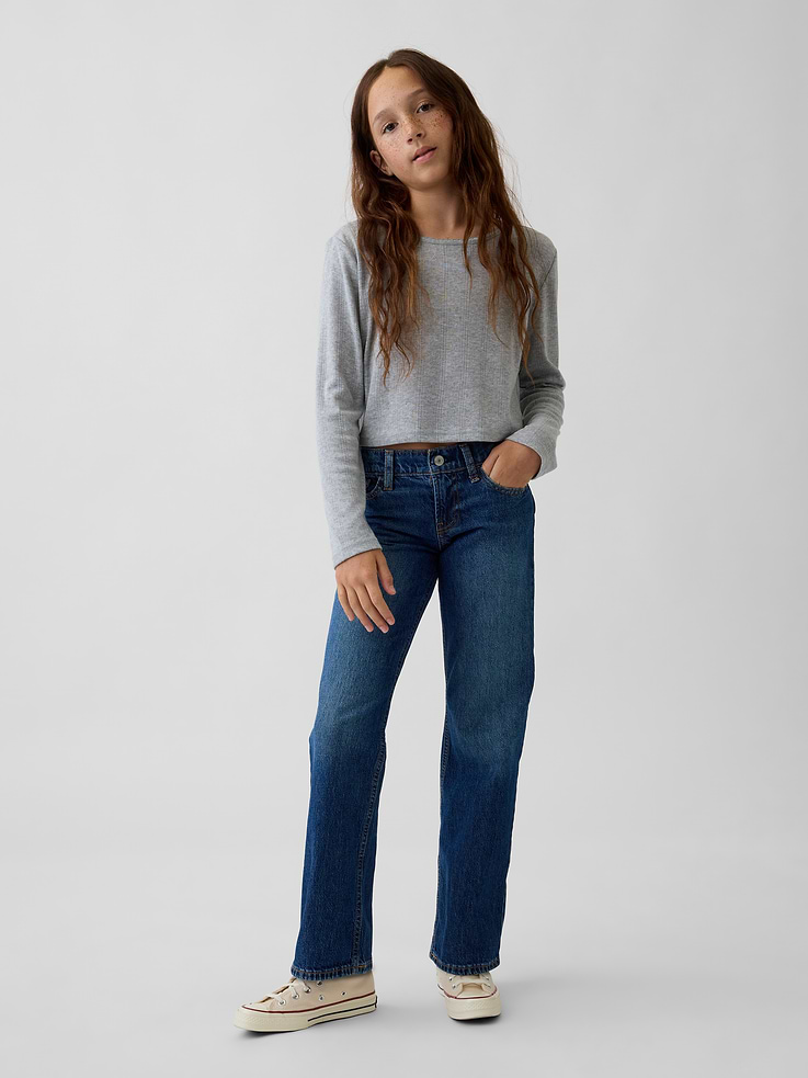 Image number 1 showing, Kids Straight Jeans