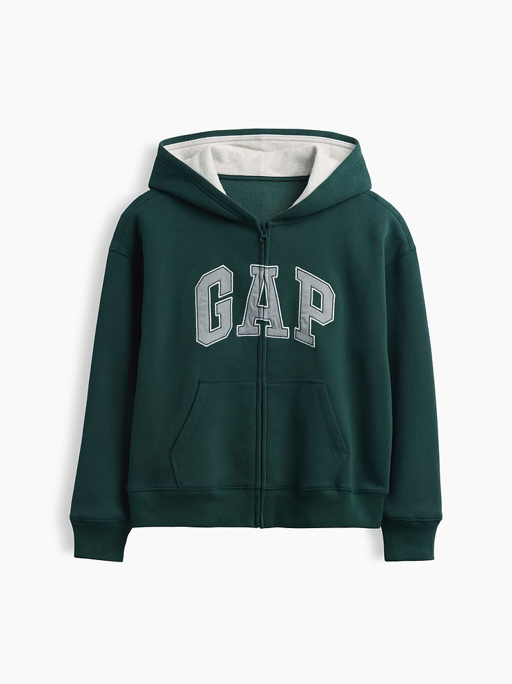 Image number 5 showing, Kids VintageSoft Logo Zip Hoodie