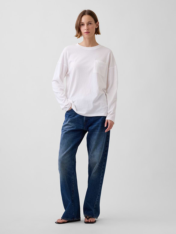 100% Cotton Authentic Pocket Big T-Shirt