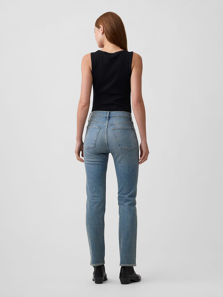 Image number 4 showing, High Rise '90s Slim Straight Jeans