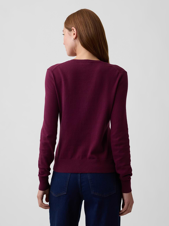 Crewneck Cardigan
