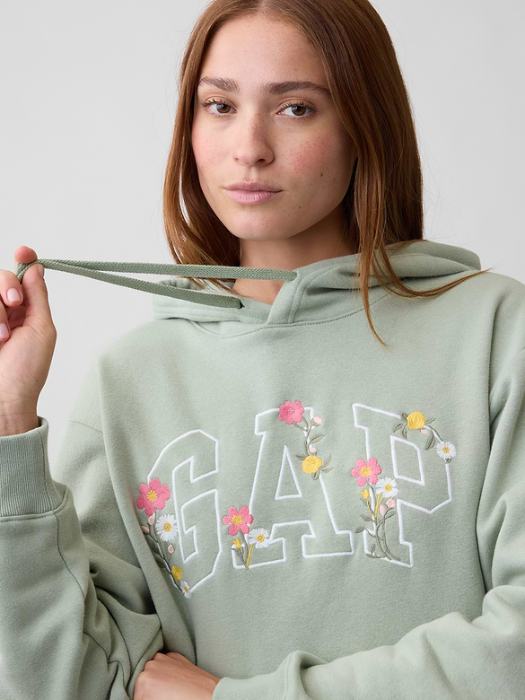 Relaxed Gap Logo Hoodie