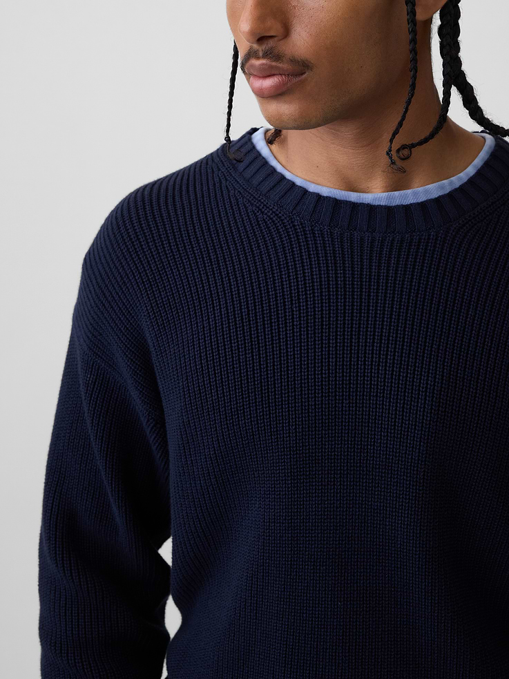 Image number 4 showing, Relaxed Shaker Sweater