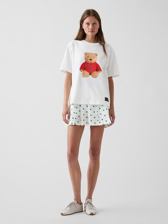 Gap × Malbon Organic Cotton Brannan Bear T-Shirt
