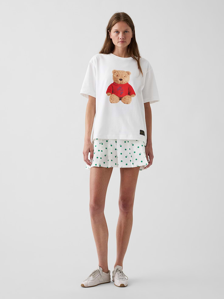 Image number 4 showing, Gap × Malbon Organic Cotton Brannan Bear T-Shirt