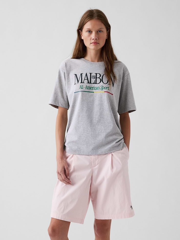 Image number 4 showing, Gap × Malbon Organic Cotton Logo T-Shirt