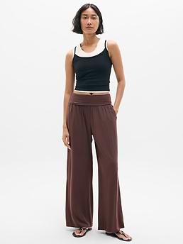 Dream Drape Mid Rise Pant — Nocturnal by Athleta