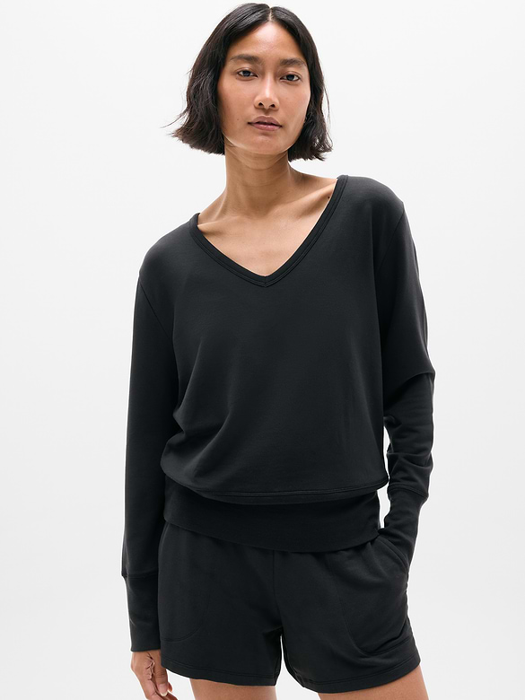 Coaster Luxe V-Neck Sweatshirt