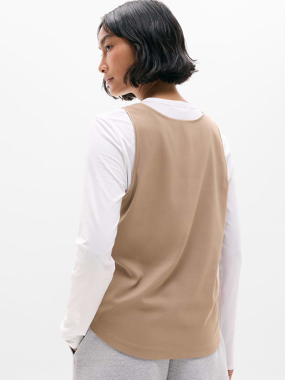 Featherweight Satin Tank