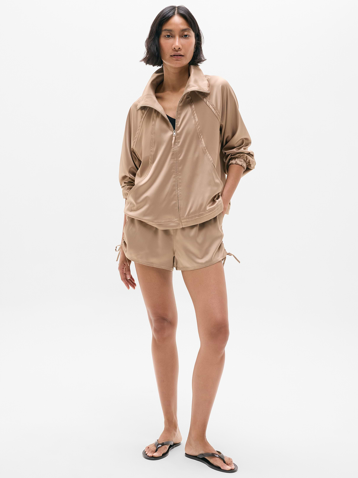 Image number 2 showing, Featherweight Satin Jacket