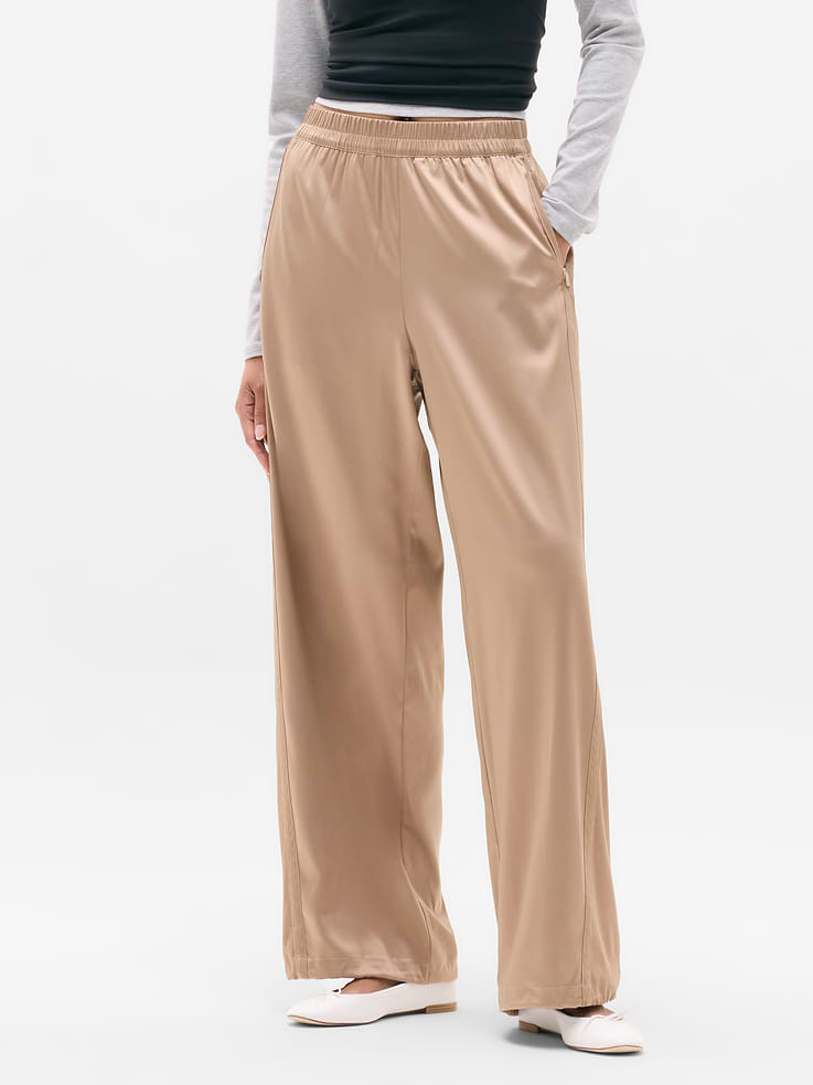Image number 2 showing, Featherweight Satin Pant