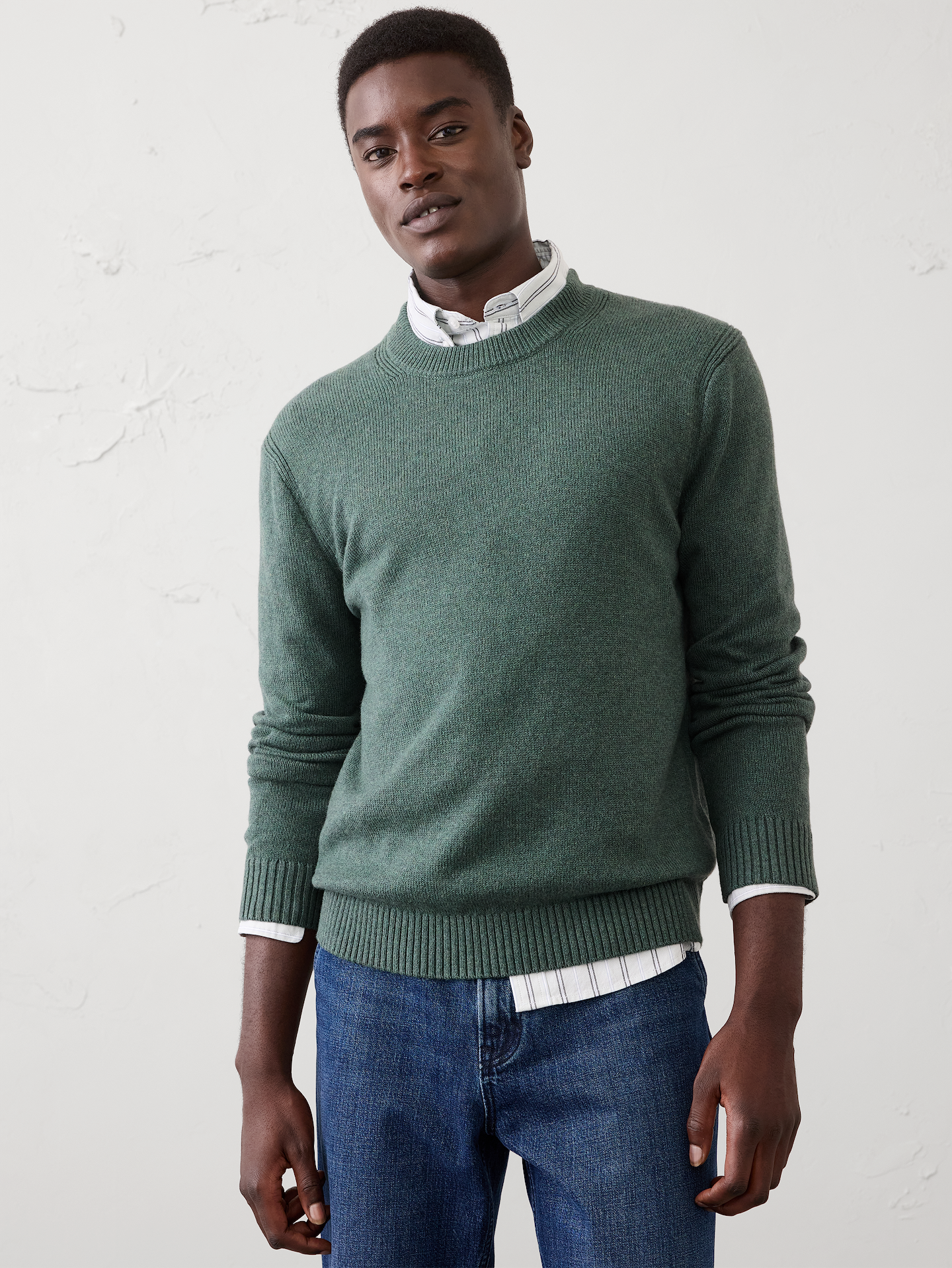 Image number 1 showing, Lofty Crew-Neck Sweater
