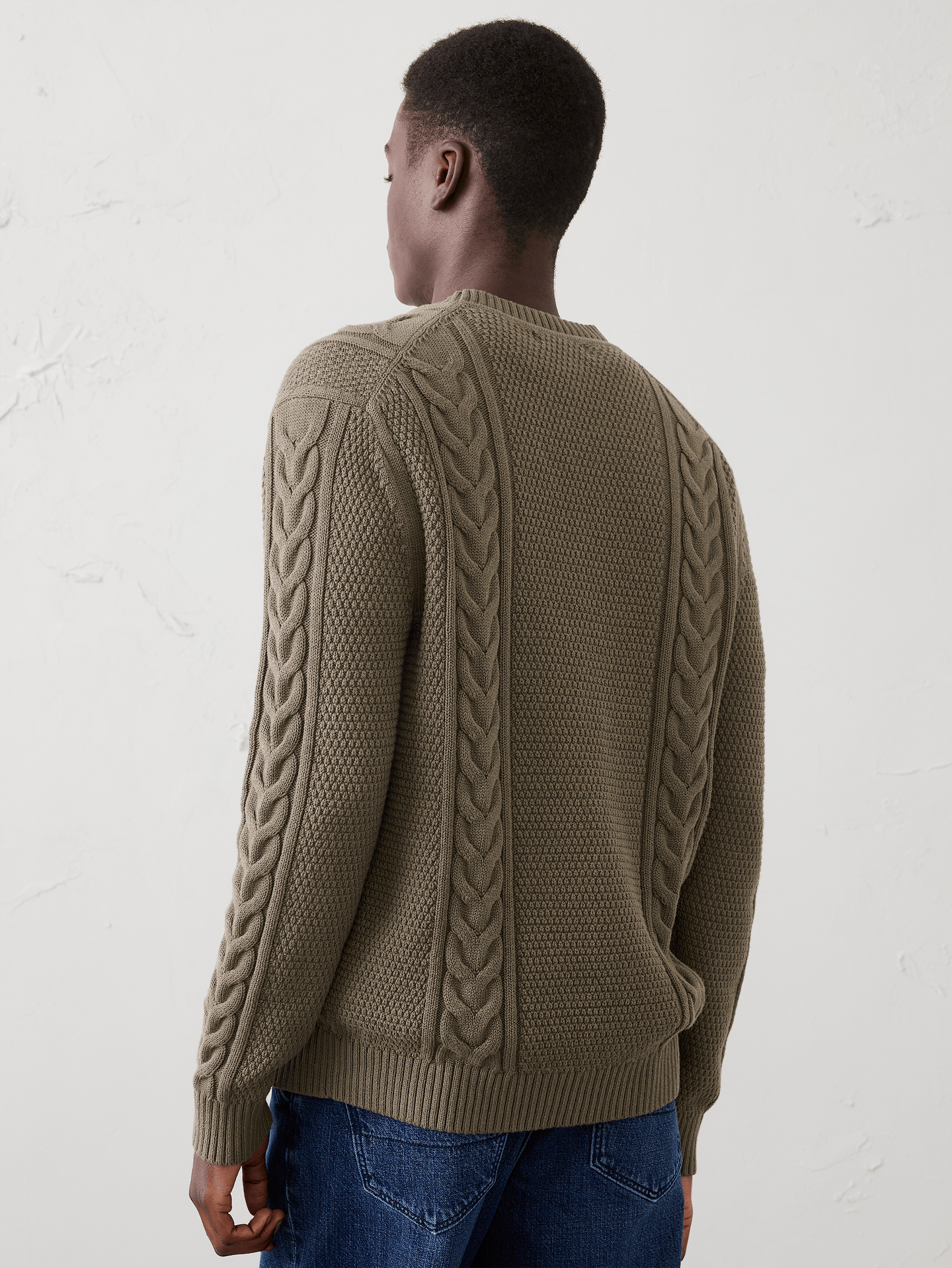 Image number 2 showing, Cable Sweater