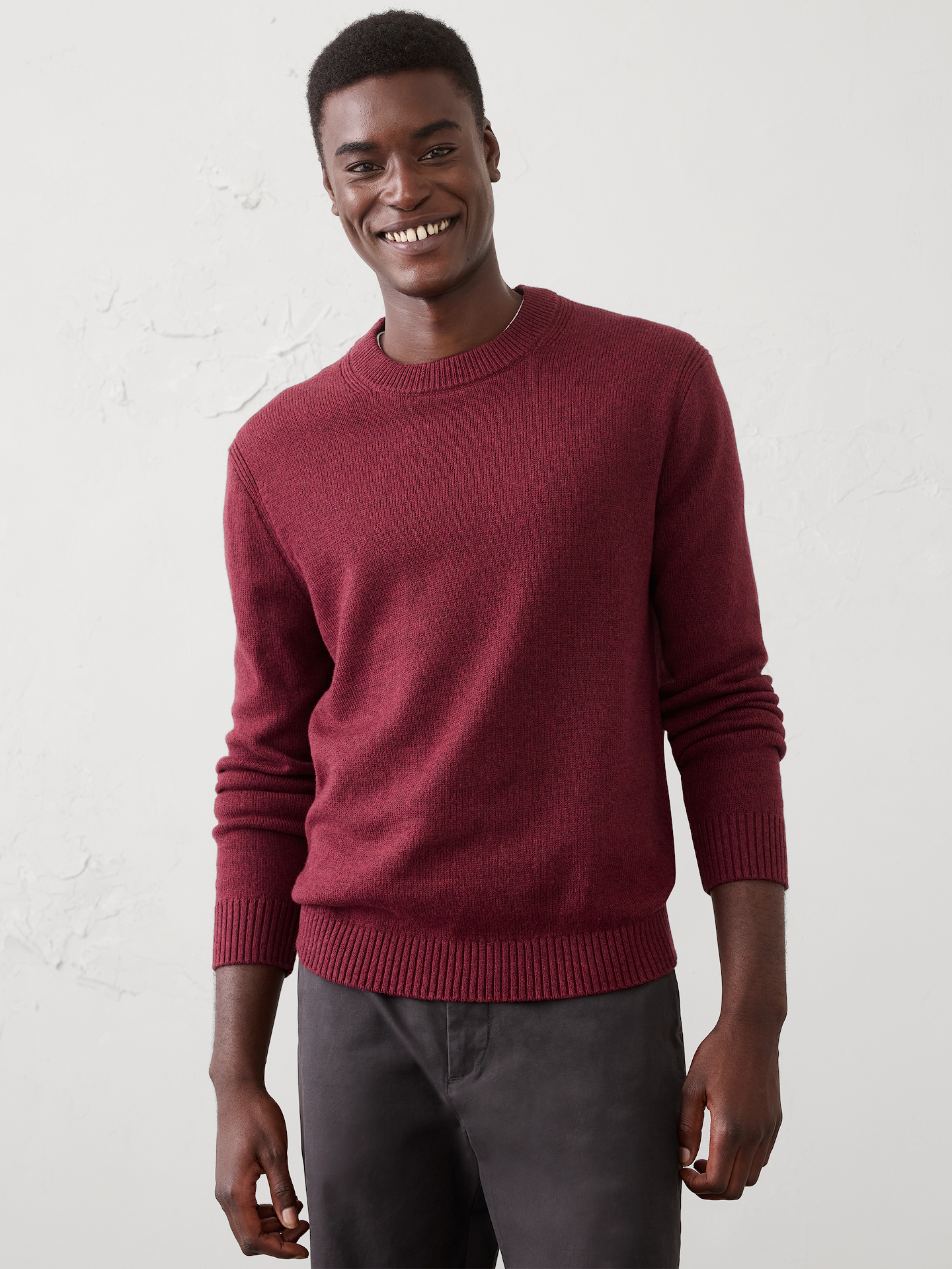 Image number 1 showing, Lofty Crew-Neck Sweater