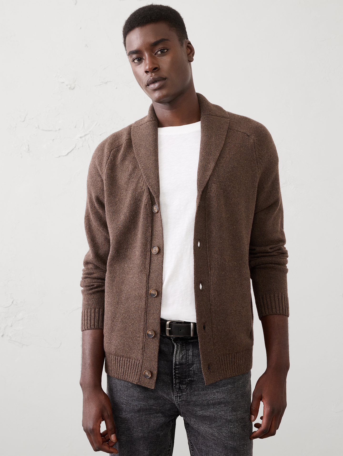 Image number 1 showing, Lofty Shawl Cardigan