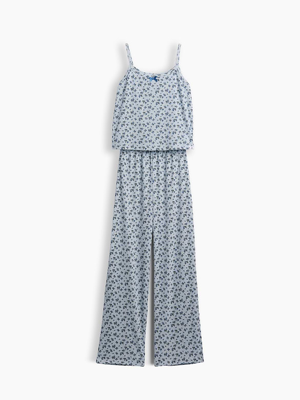 Kids Recycled Pointelle Tank PJ Set