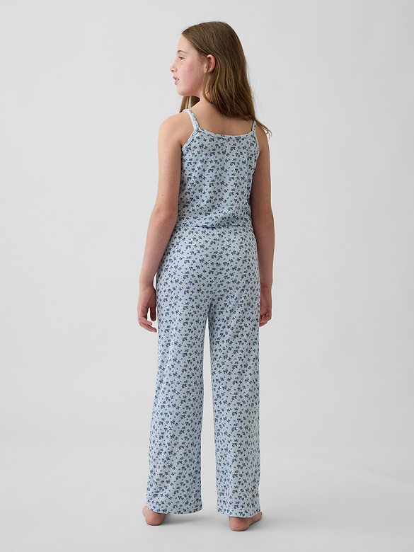 Kids Recycled Pointelle Tank PJ Set