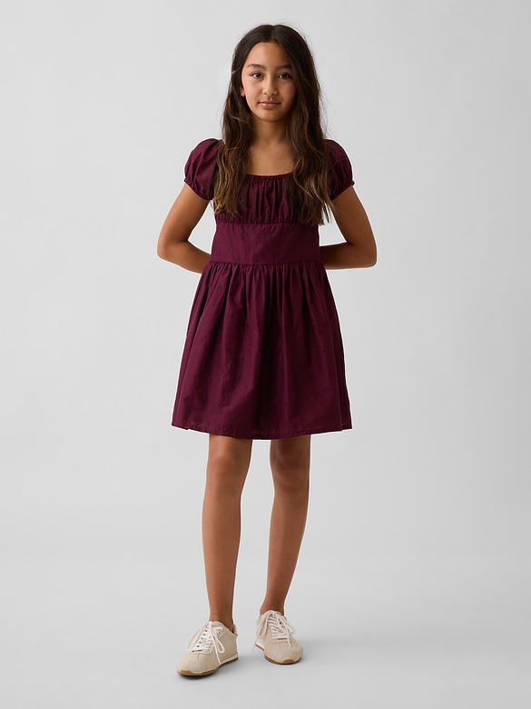Kids Puff-Sleeve Dress