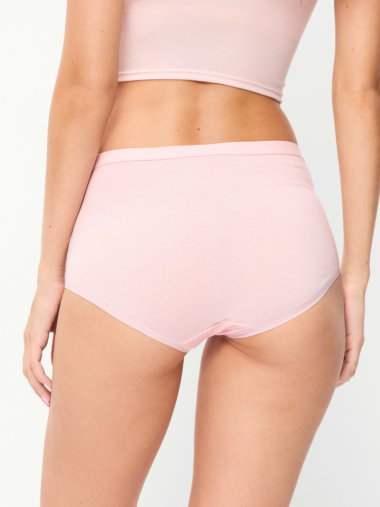 Image number 3 showing, High-Waisted Everyday Brief Cotton Underwear 6-Pack