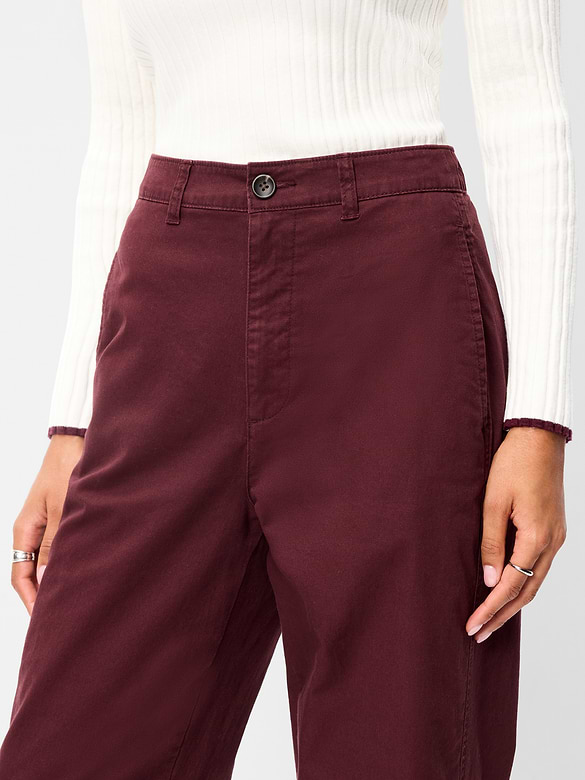 High-Waisted OGC Chino Tapered Straight Pants