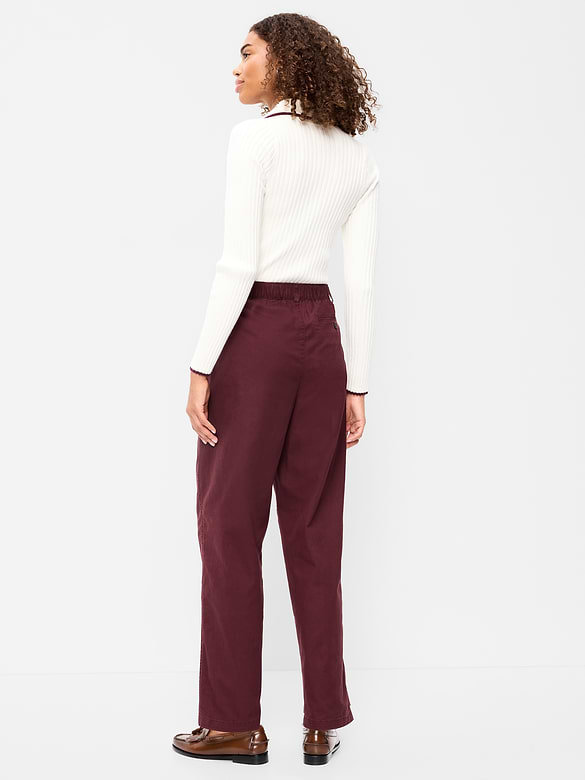 High-Waisted OGC Chino Tapered Straight Pants