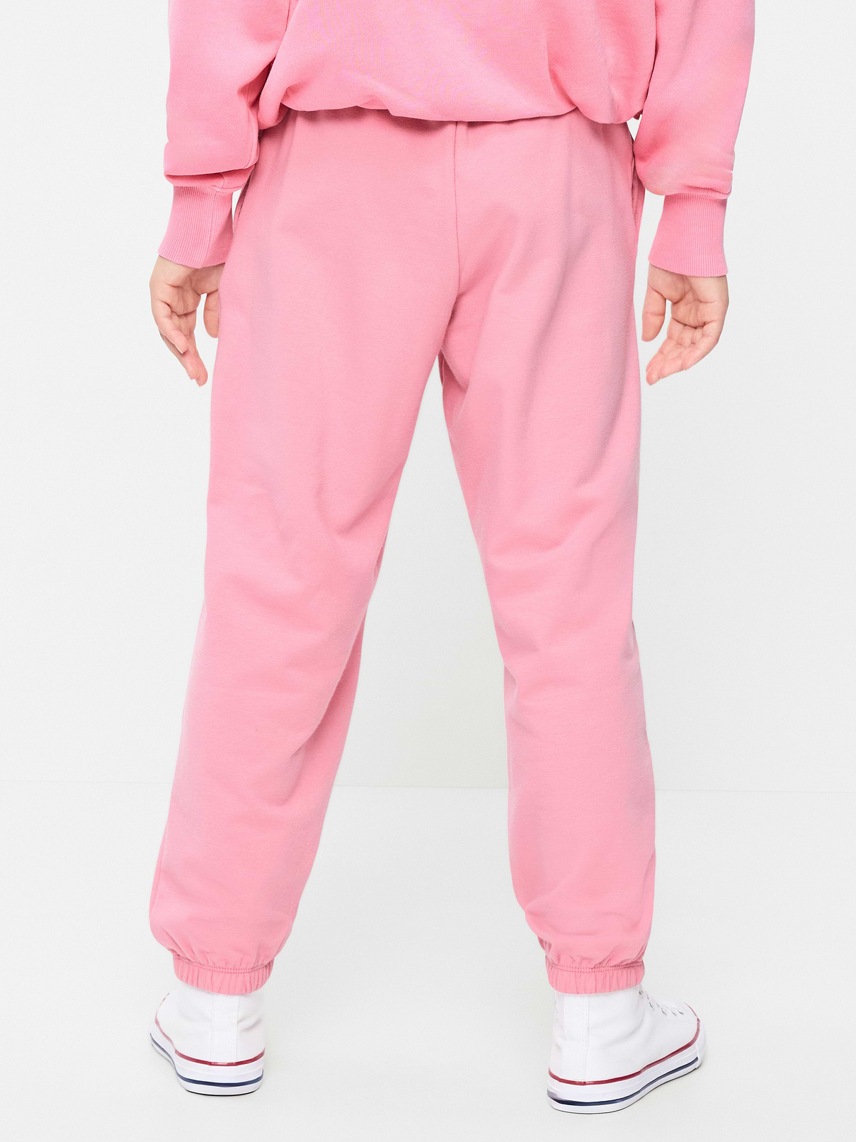 Image number 2 showing, Favorite Fleece High-Waisted Jogger Sweatpants for Girls