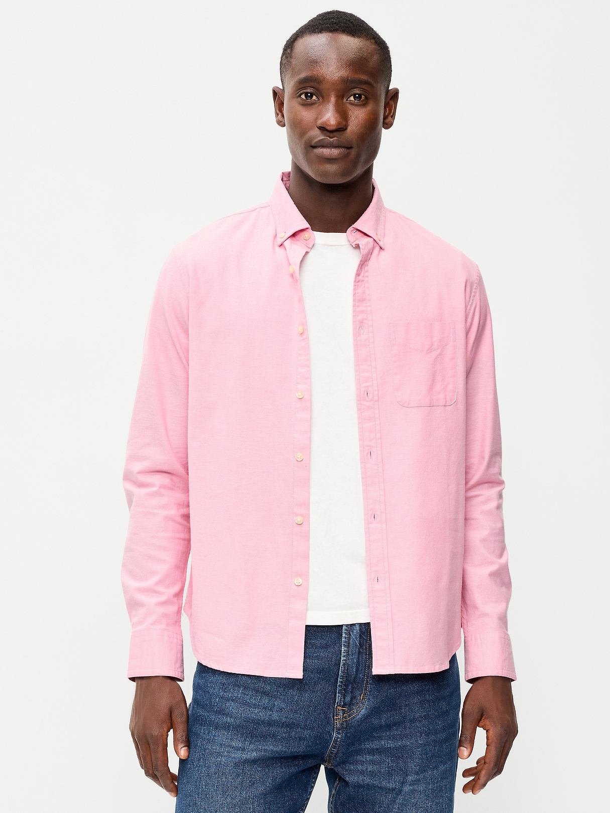 Classic Fit Everyday Oxford Shirt | Old Navy