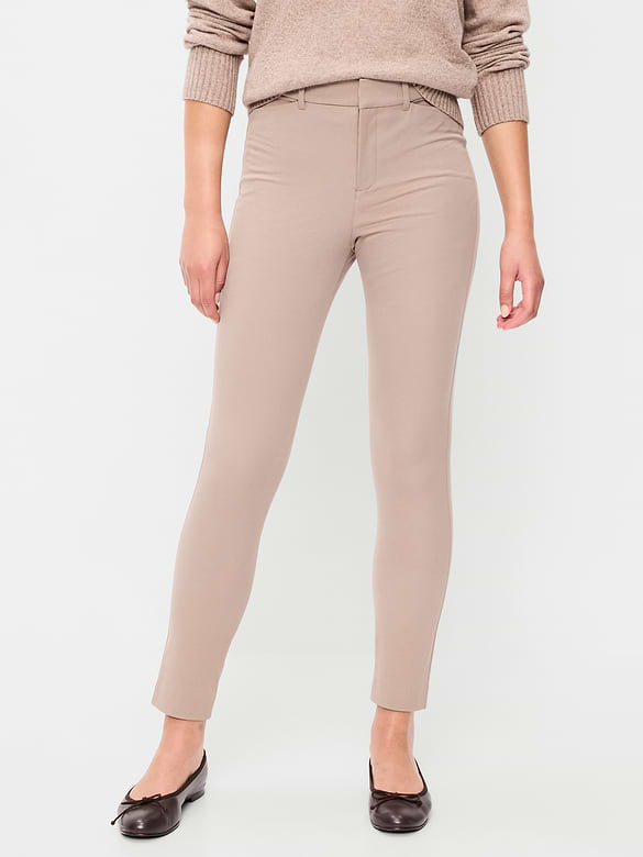 High-Waisted Pixie Skinny Ankle Pants